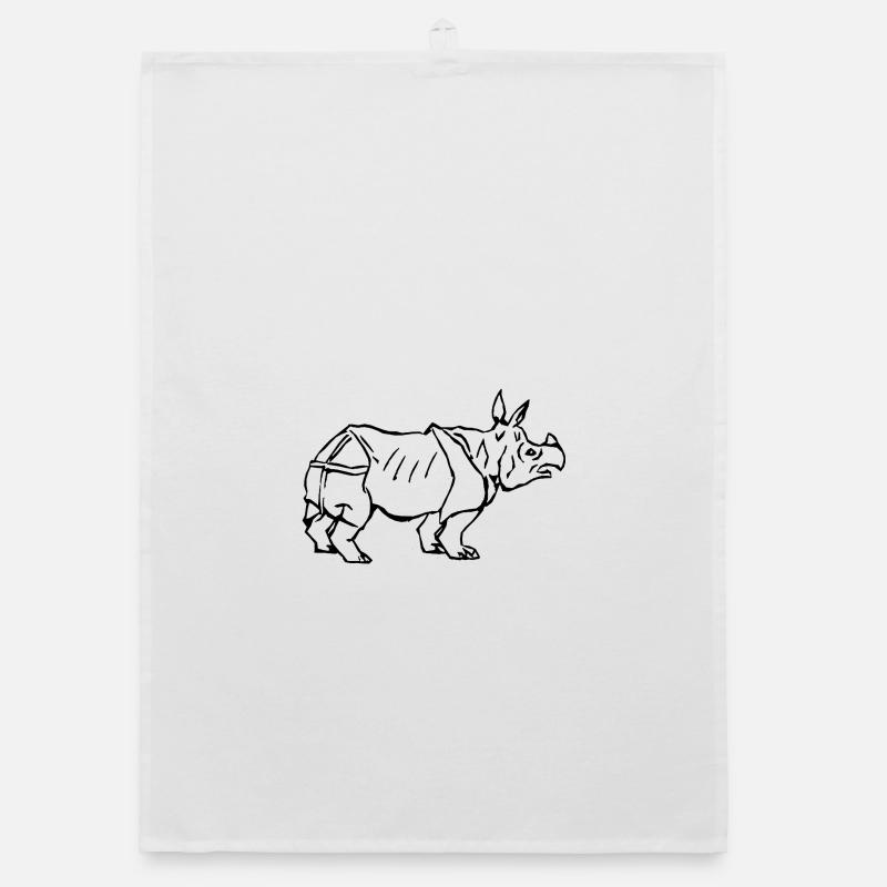 Rhinocéros Torchon bio