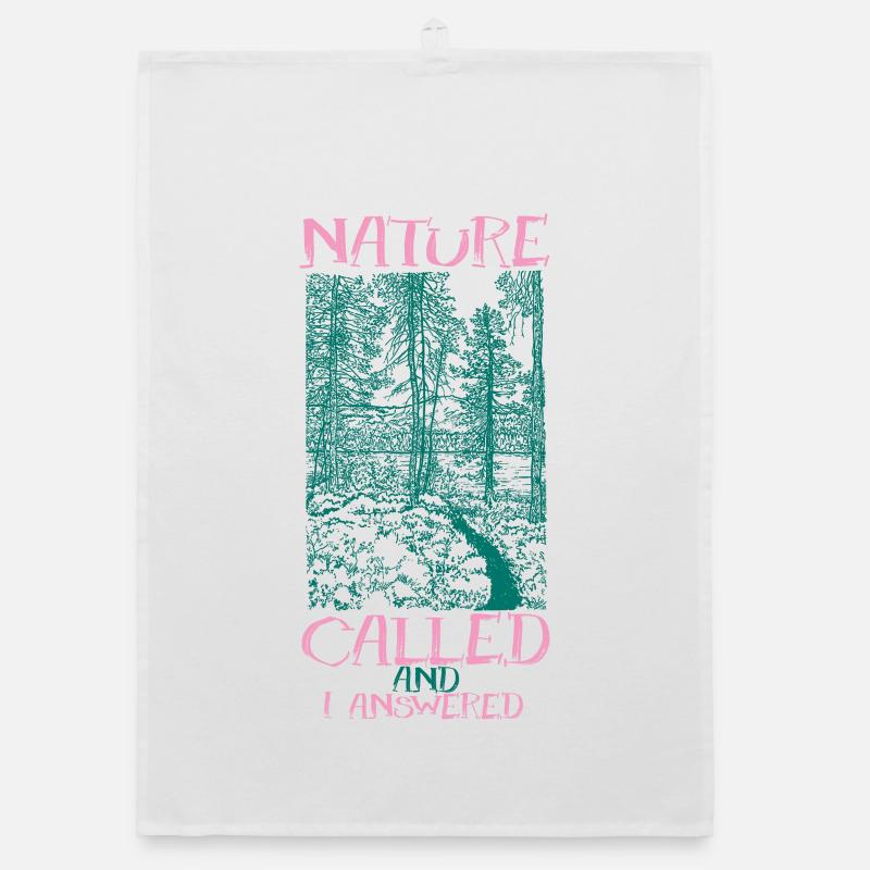 NATURE CALLING Organic dish towel