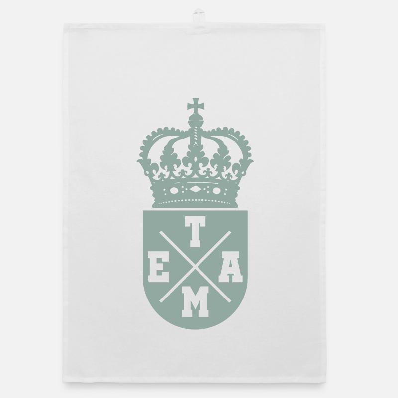 Team Crest Organic dish towel