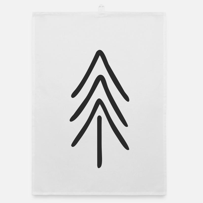 Sapin minimaliste Torchon bio