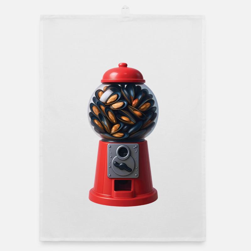 MACHINE À MOULES - Bellegique  Torchon bio