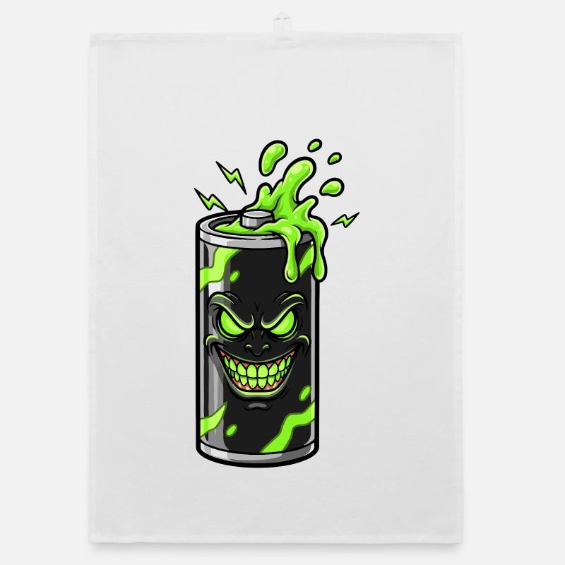 Slime de la batterie verte Grim Torchon bio