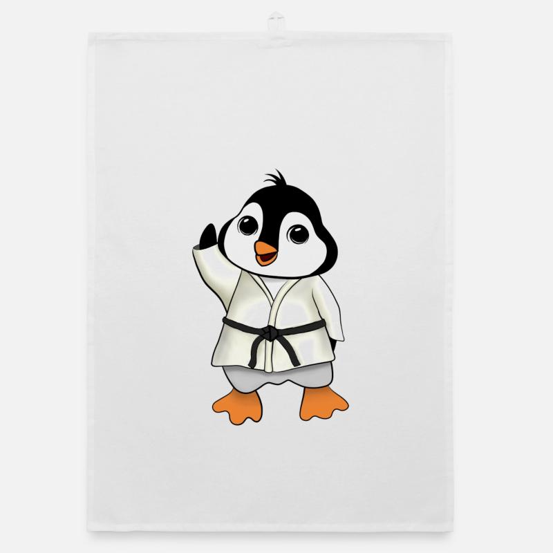 MA Pinguin Organic Geschirrtuch