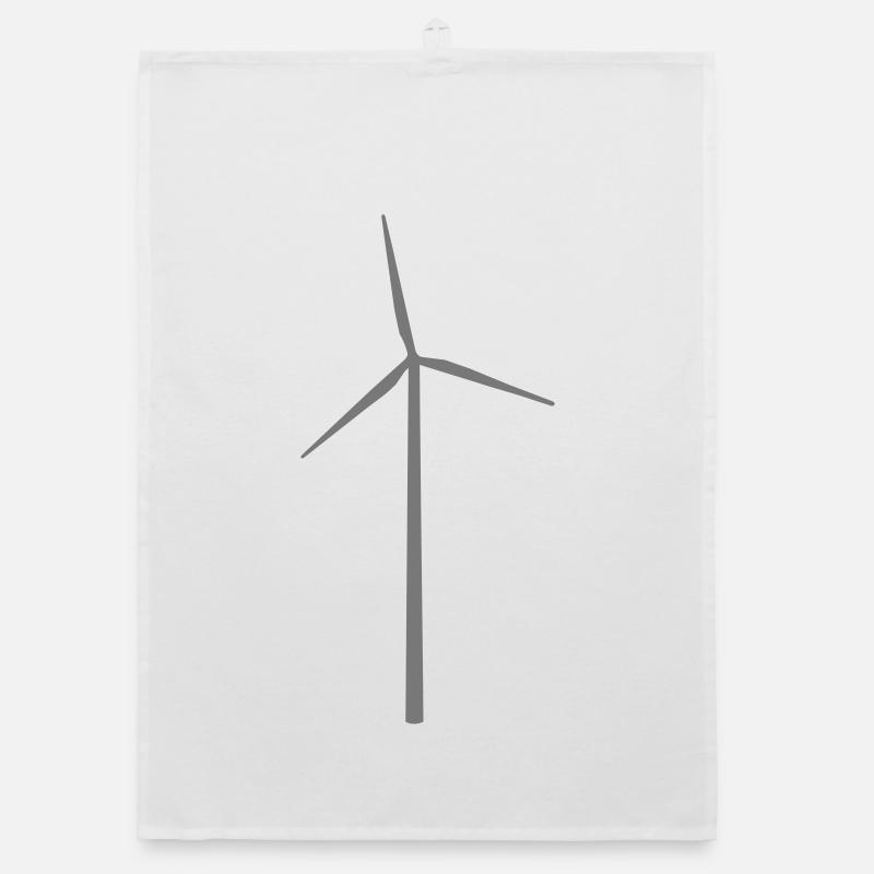 Windmill Windmill Wind Turbine Organic dish towel