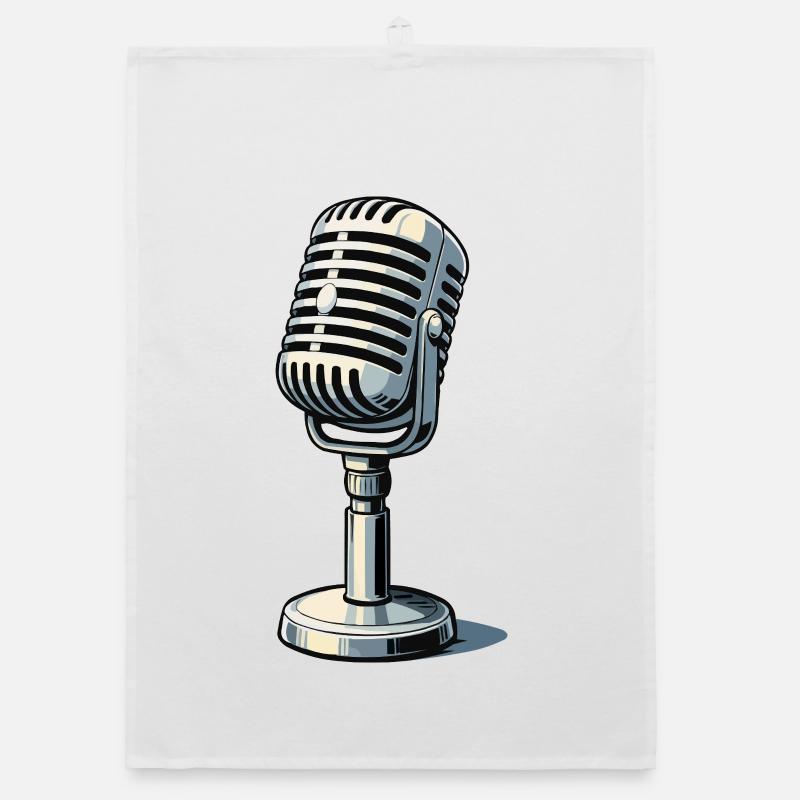 Look de scène de micro vintage Torchon bio