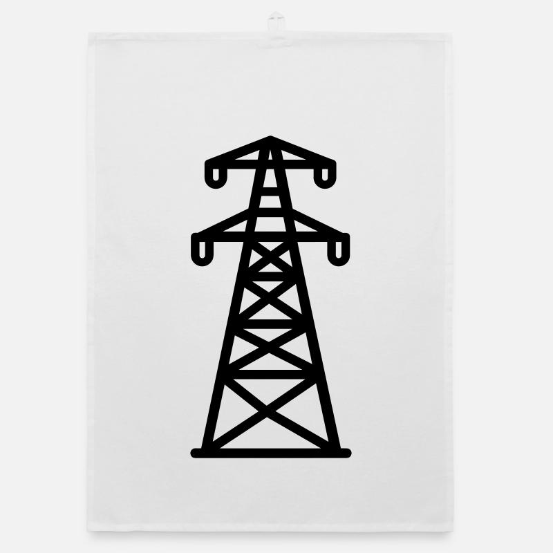 pylône électrique Torchon bio