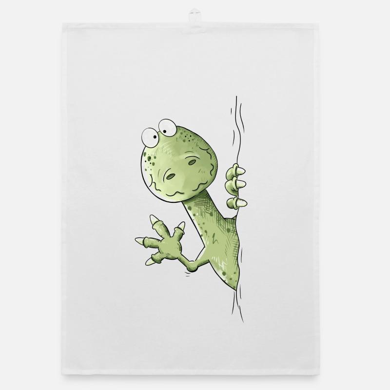 Droll Dino I Dinosaure Raptor Torchon bio