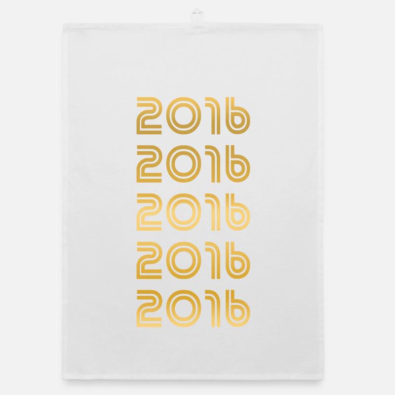 Gold 2016 Organic dish towel