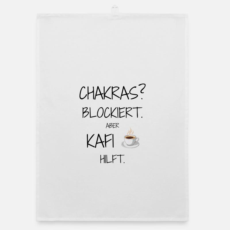 Statement-Design – Ironie trifft Alltag Organic Geschirrtuch