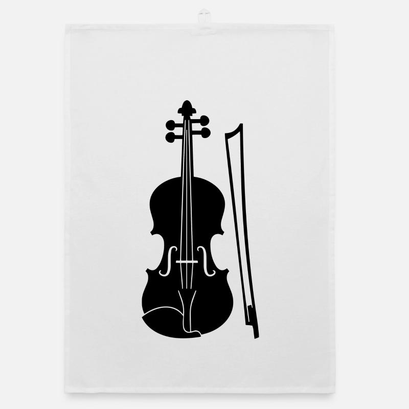 Violon graphique Torchon bio