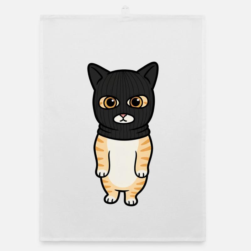 Chaton Cagoulé Torchon bio