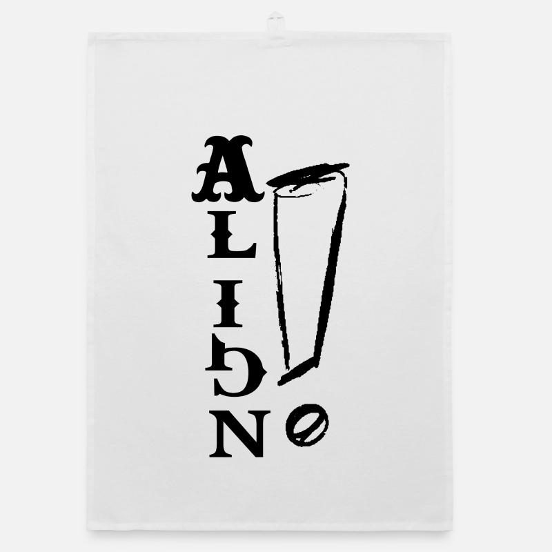 ALIGN – Signature Design Organic dish towel