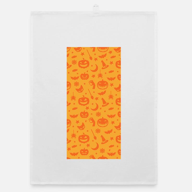 Halloween case 3 Organic dish towel