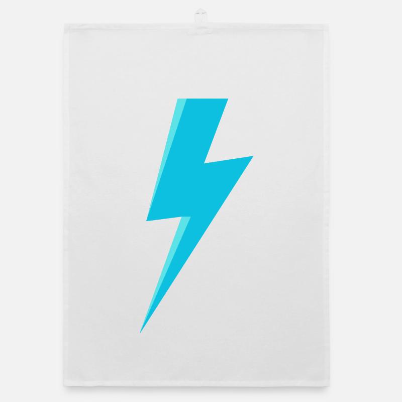 Blue Lightning Organic dish towel