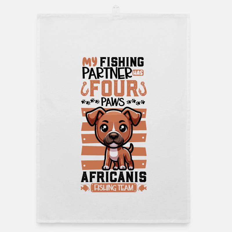 Pêche et Africanis Torchon bio