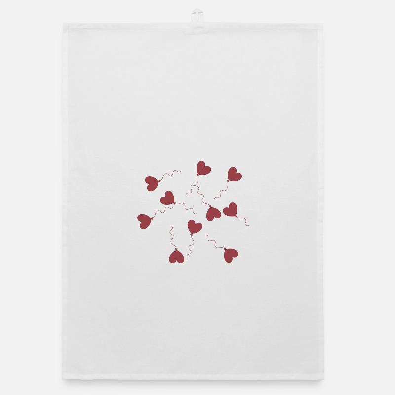 Cadeau Saint-Valentin Saint-Valentin Torchon bio