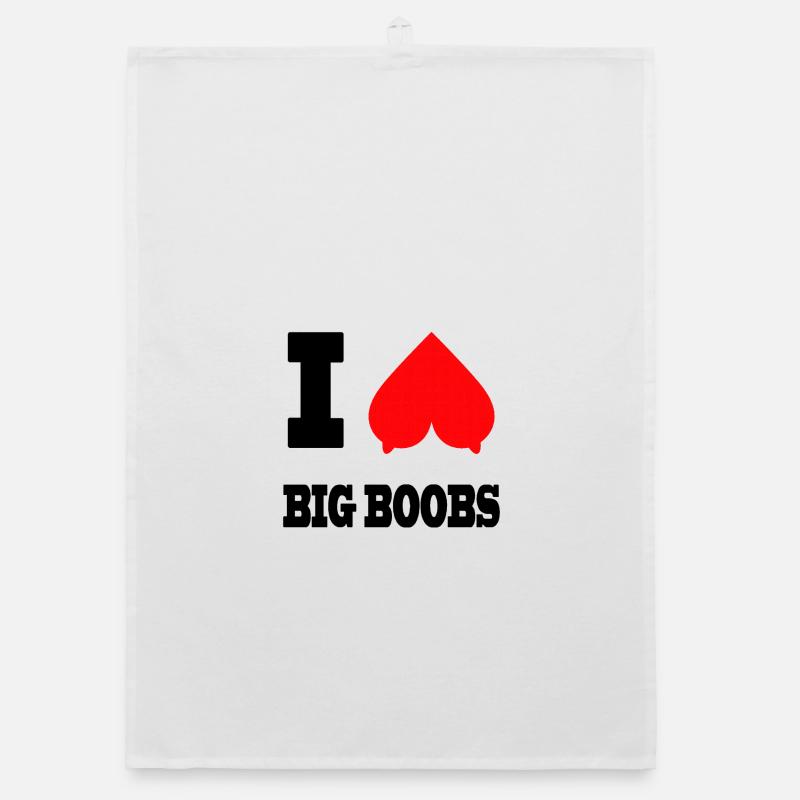 Heart Shape Geometric Pattern Organic dish towel