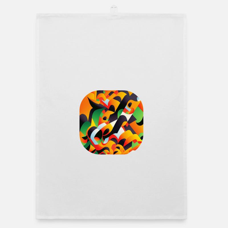 Abstrait Torchon bio