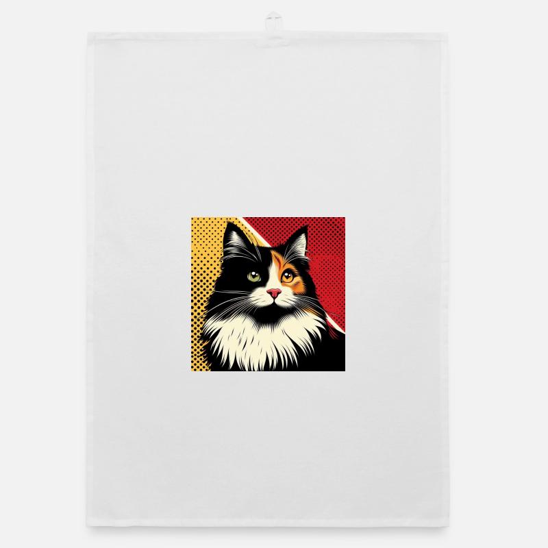 Kat 1 2 Organic Geschirrtuch