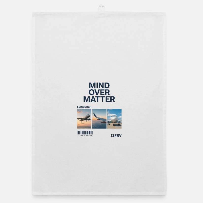Mind Over Matter: Edinburgh Triptych - Torchon bio - blanc