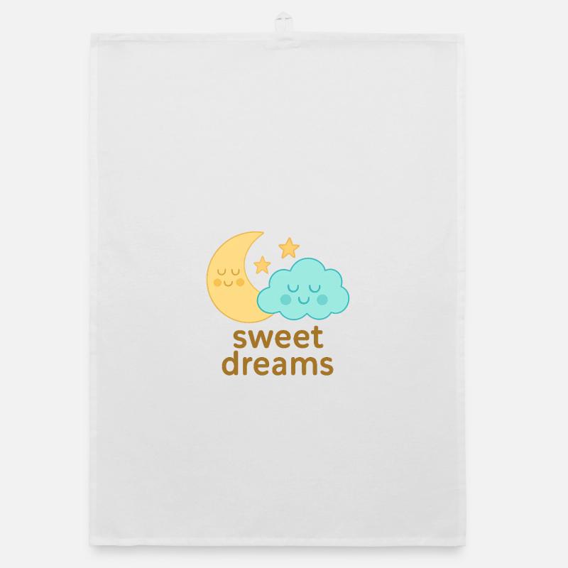 Conception d’oreiller céleste de nuit Torchon bio