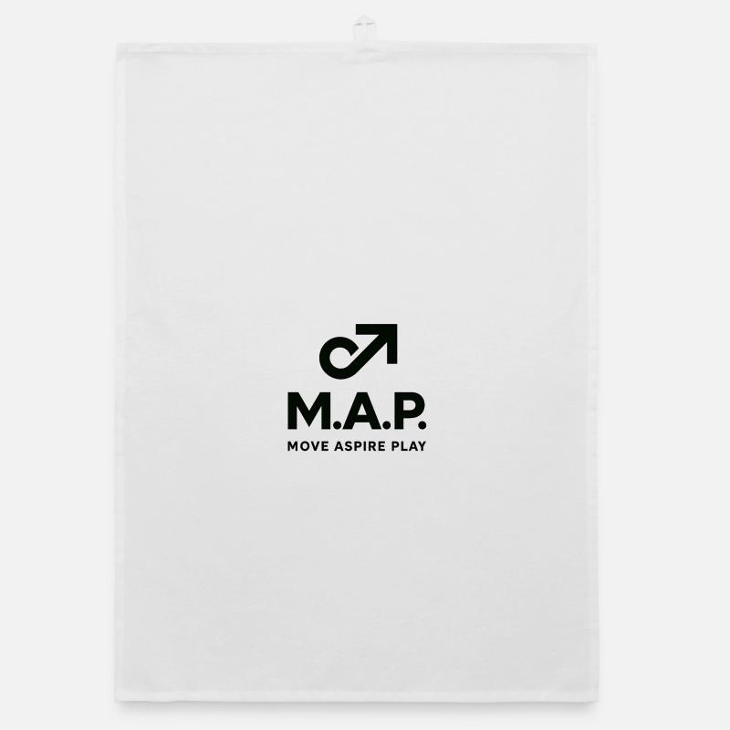 MAP MOVE ASPIRE PLAY Organic dish towel