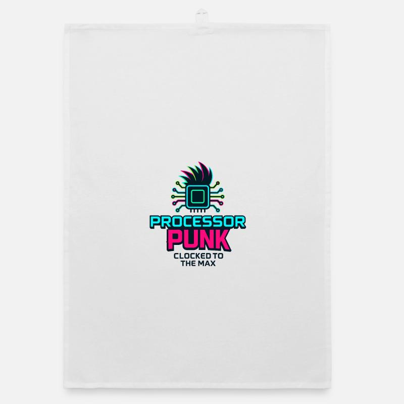 Processor Punk Organic dish towel