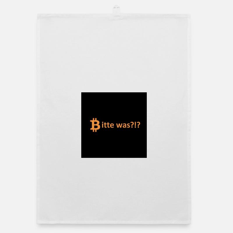 Bitcoin Bitte Was Spruch Organic Geschirrtuch