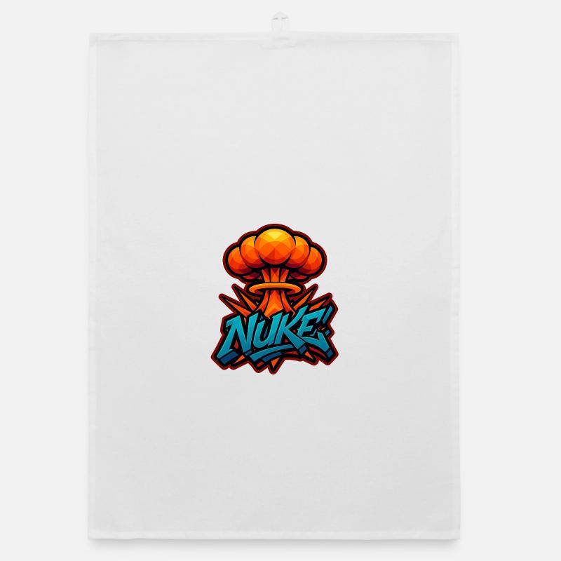 NUKE!  - Graffiti Explosion | exclusive Design Organic dish towel