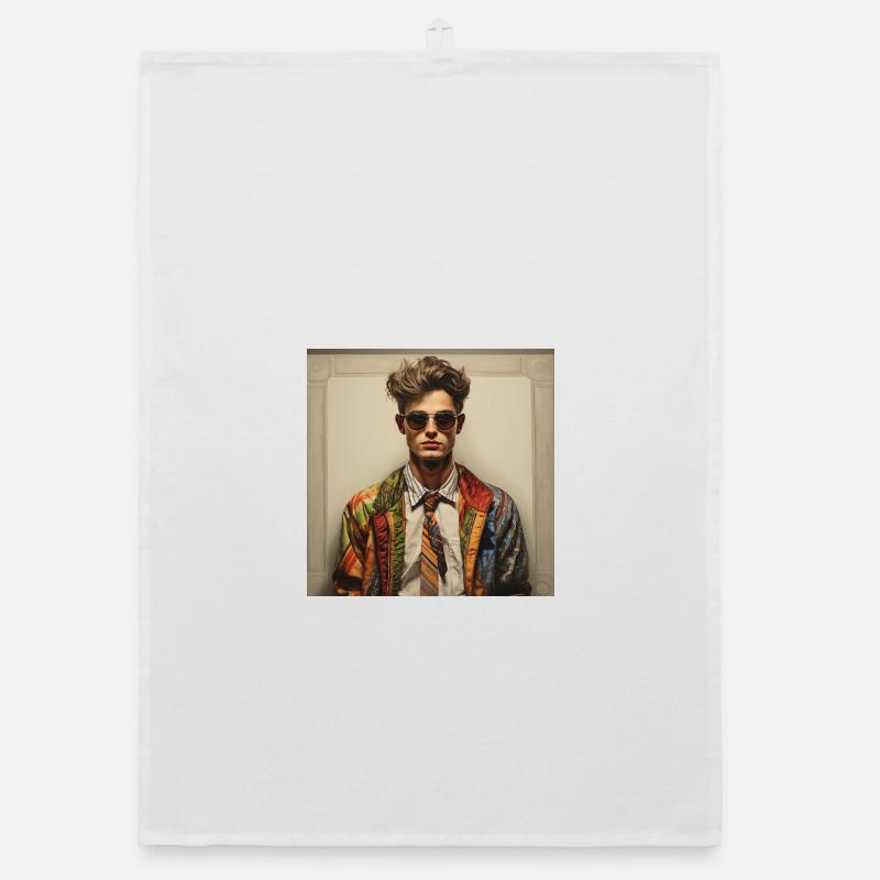 Patchwork Rebel Jacket Organic dish towel