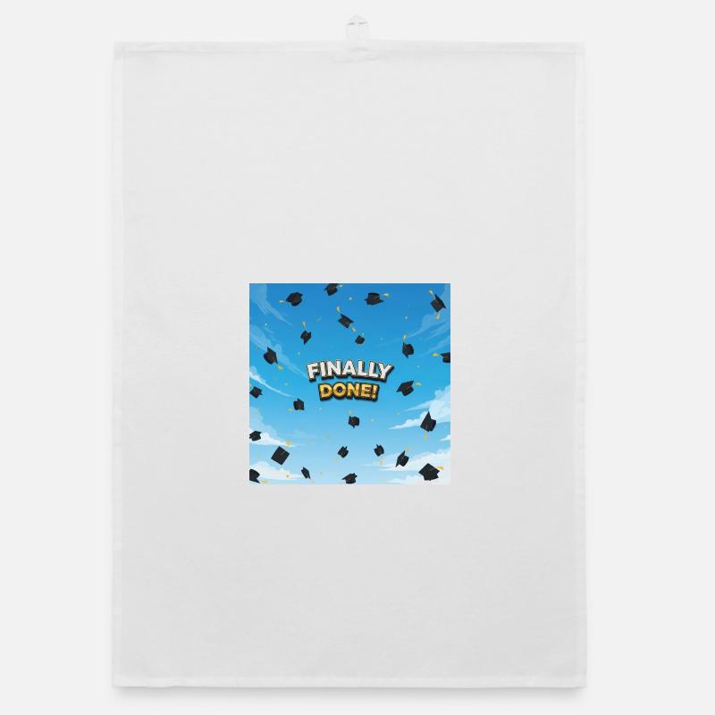 Finally done, final celebration Organic dish towel