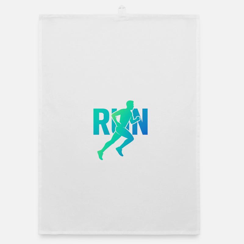 Dynamischer Läufer RUN Organic Geschirrtuch