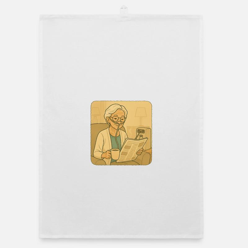 Ventilation therapy Organic dish towel