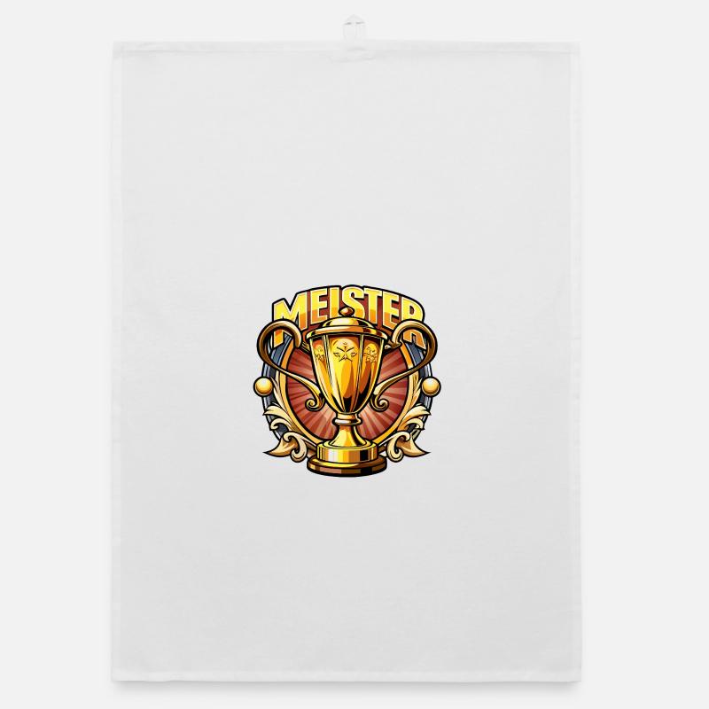 Master Cup Victory Design Organic dish towel