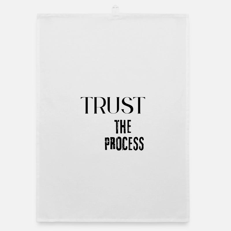 Trust the Process Organic dish towel