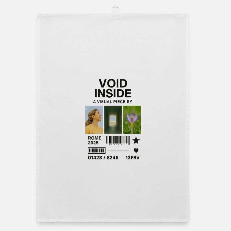 Vide intérieur : Fleur de lumière du collage Torchon bio