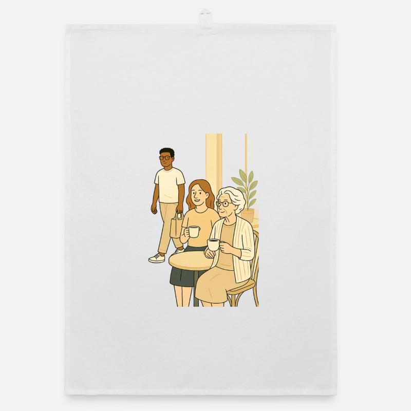 Générations de l’heure du café Torchon bio