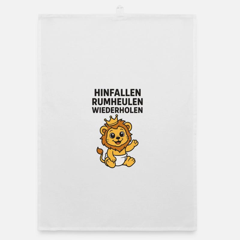 crying around Organic dish towel