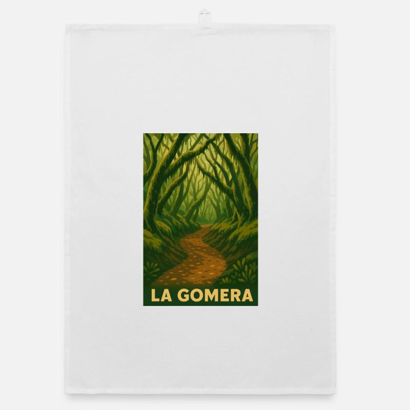Cloud Forest Gomera Organic dish towel