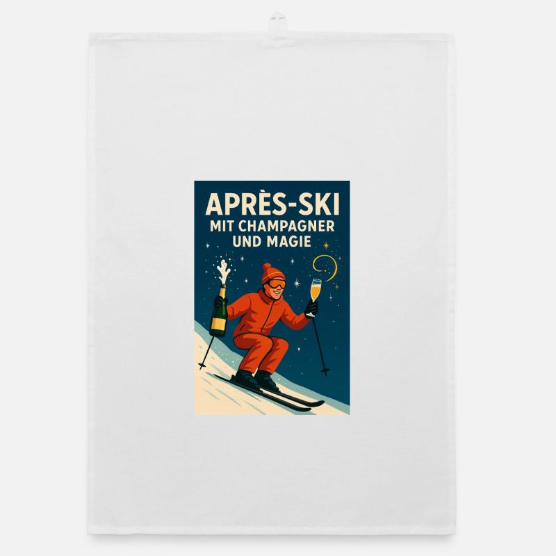 Après-ski magic Organic dish towel