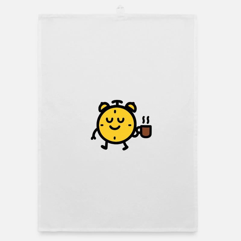 Coffee Time Organic dish towel