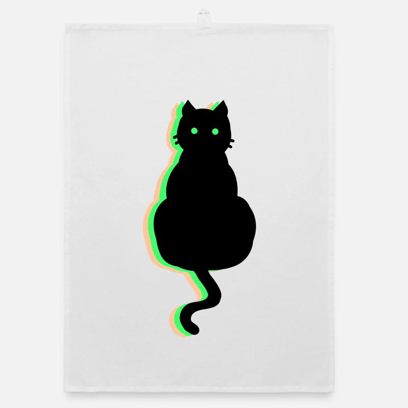 Chat néon Torchon bio