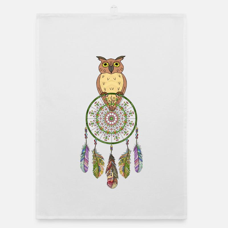 Eulenvogel Organic Geschirrtuch