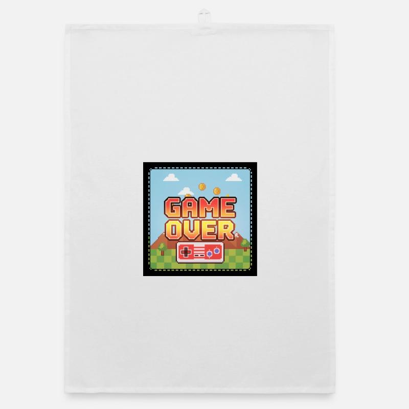 Game over Organic dish towel