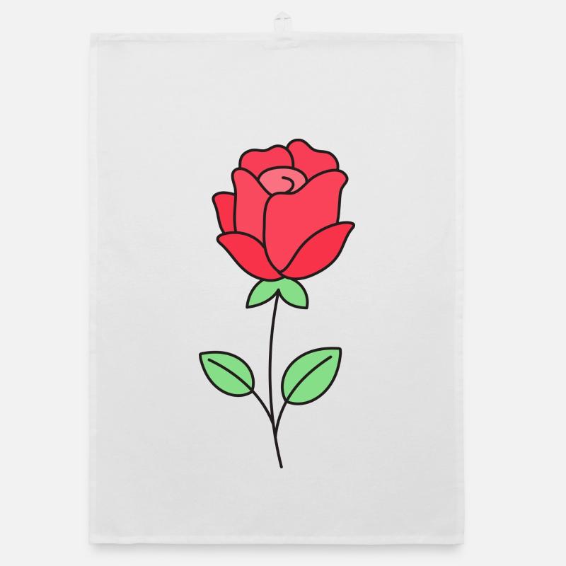 Rose Roses Torchon bio