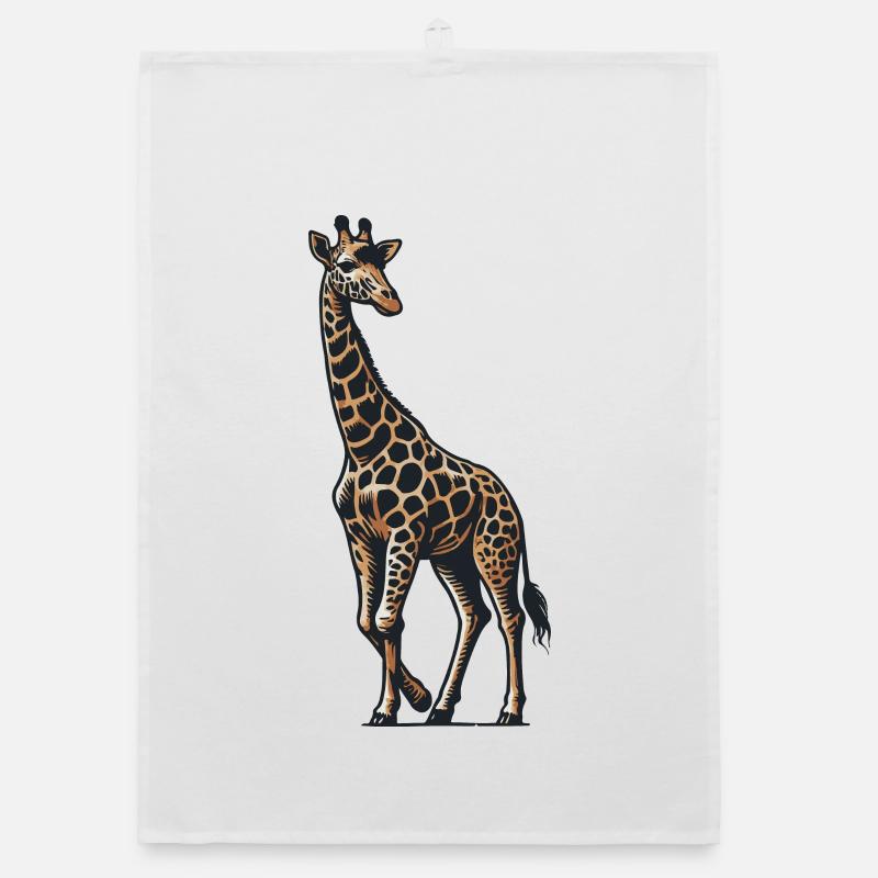Giraffe Organic Geschirrtuch