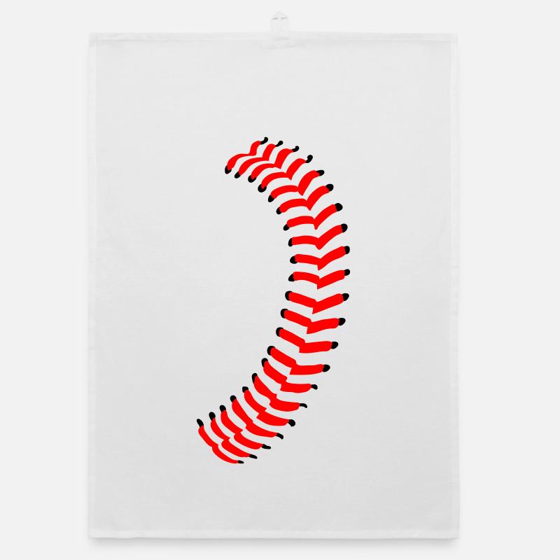 Baseball Organic Geschirrtuch