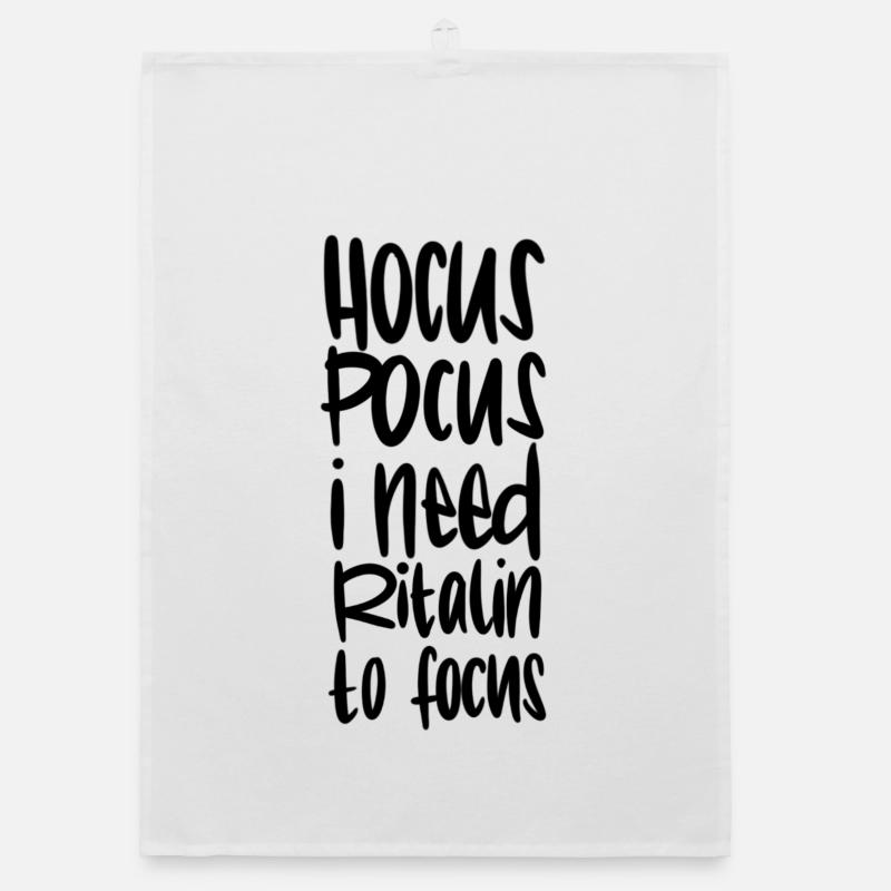 Hocus Pocus Focus Organic dish towel