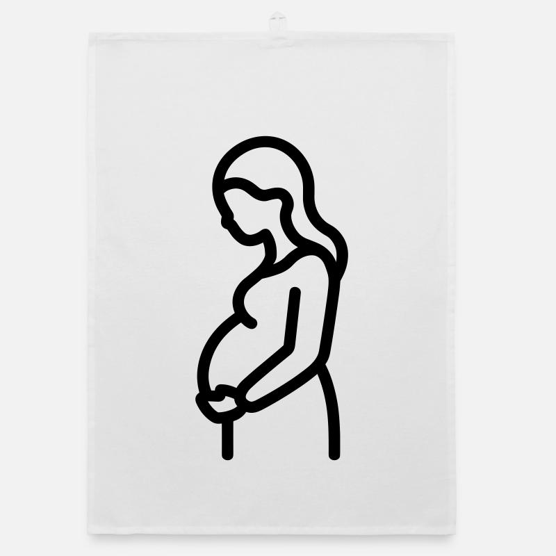 pregnancy Organic dish towel