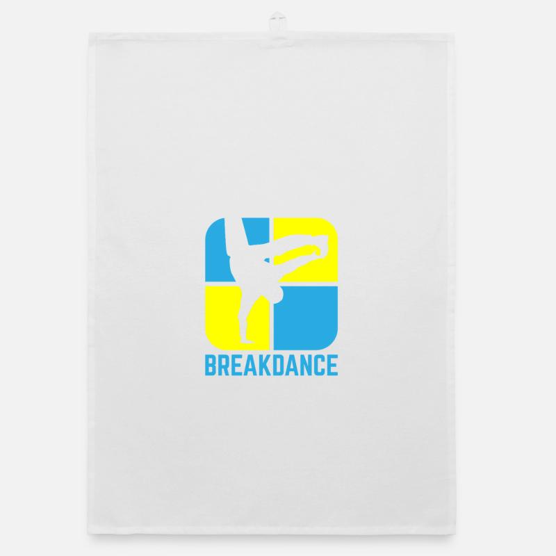 Breakdance Organic Geschirrtuch